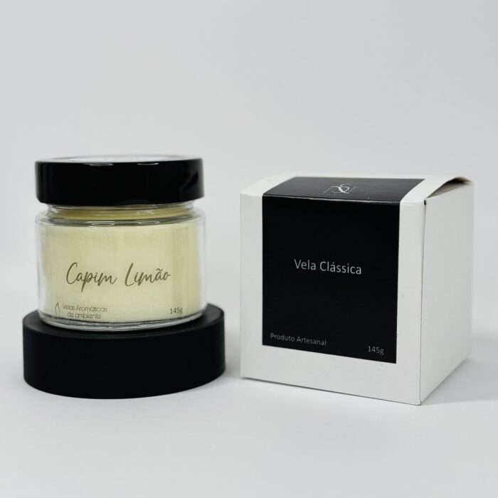 Vela aromática Capim Limao com Caixa