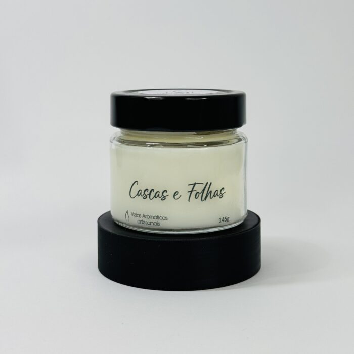 Vela aromática Clássica Cascas e Folhas