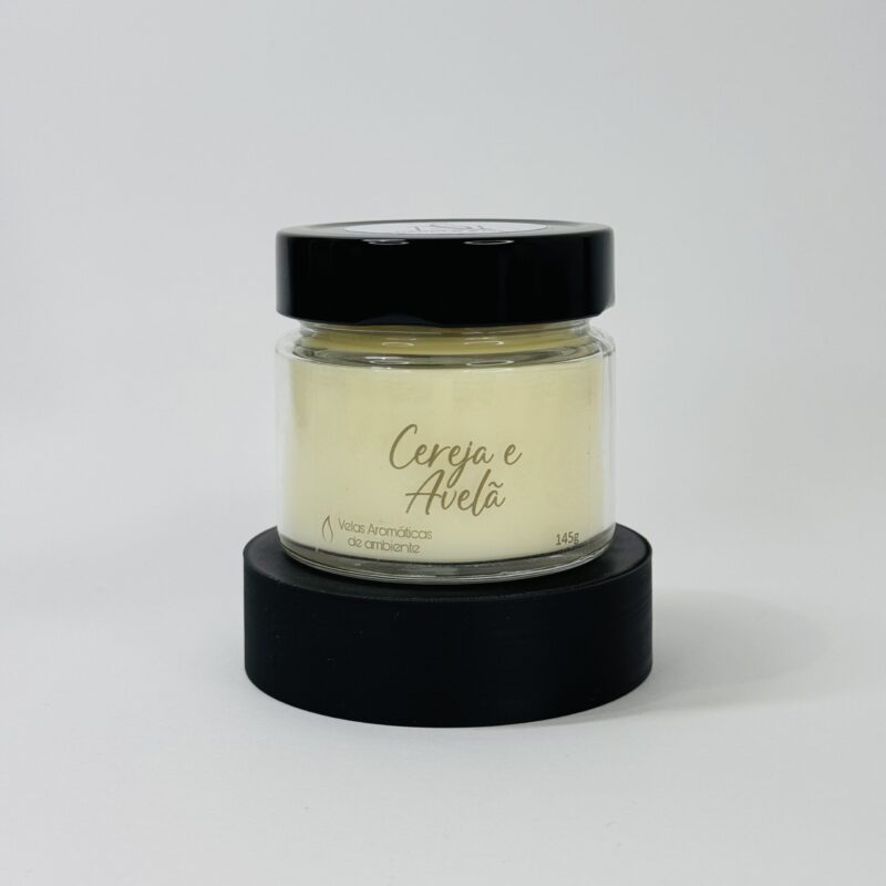 Vela aromática Clássica Cereja e Avelã