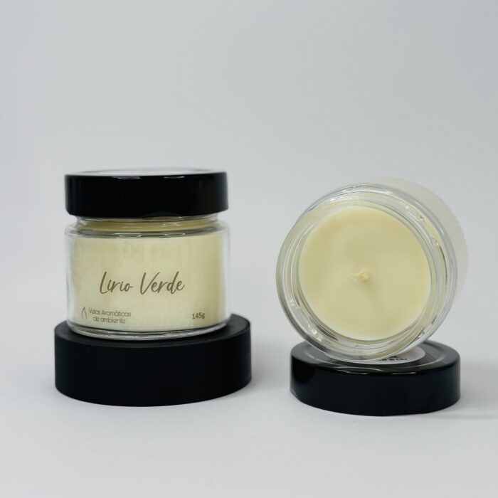 Vela aromática Lírio Verde Ns Candle & Co