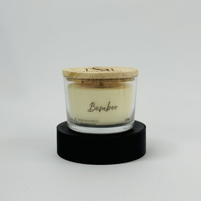Vela aromática tênue Bamboo