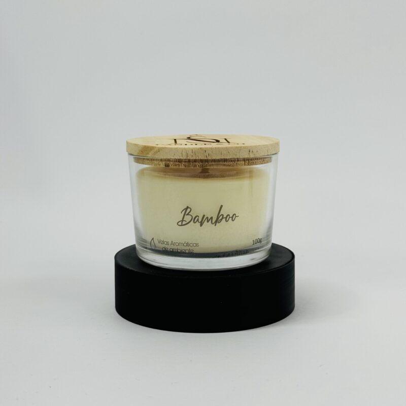 Vela aromática tênue Bamboo