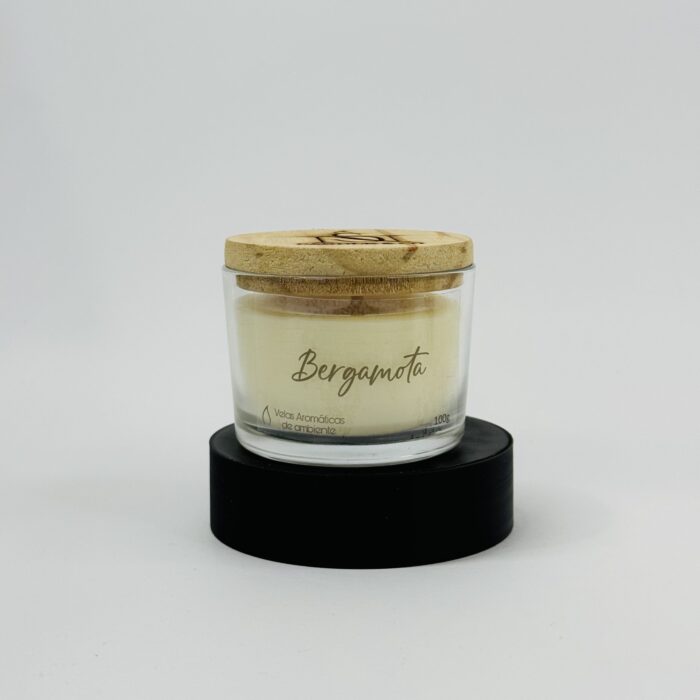 Vela aromática tênue Bergamota