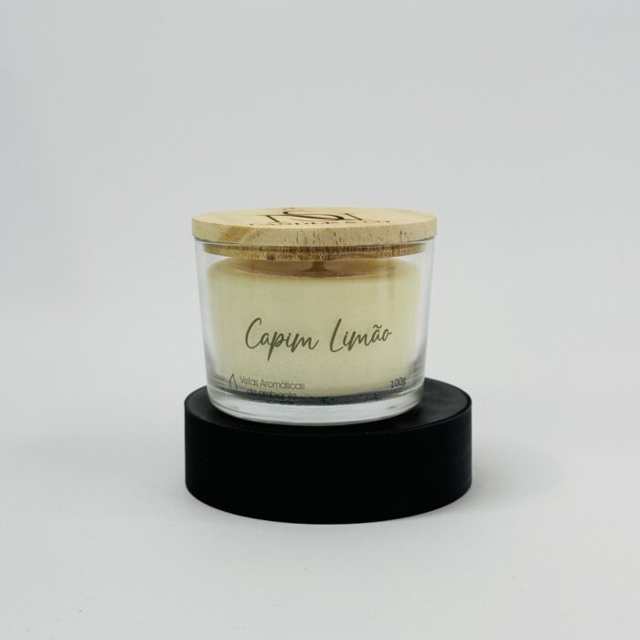 Vela aromática tênue Capim limao
