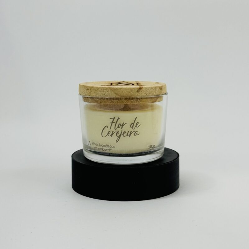 Vela aromática tênue Flor de Cerejeira