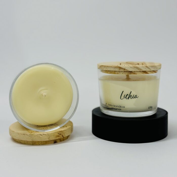 Vela aromática tênue Lichia Ns Candle & Co