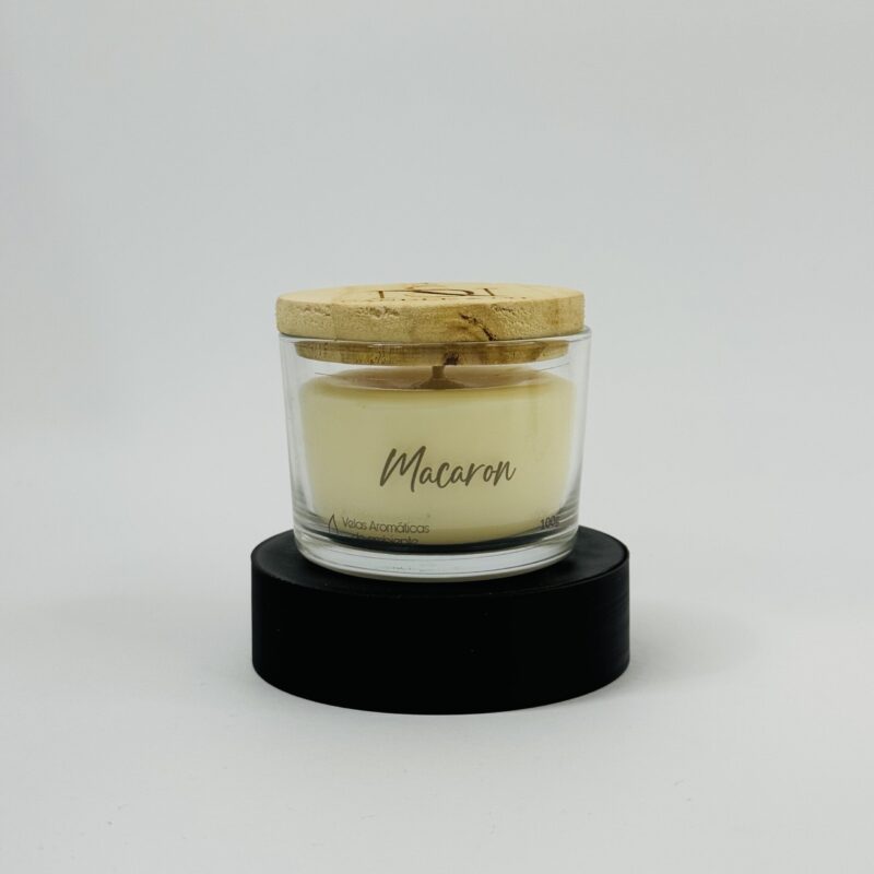 Vela aromática tênue Macaron