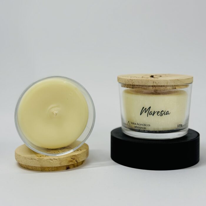 Vela aromática tênue Maresia Ns Candle & CO