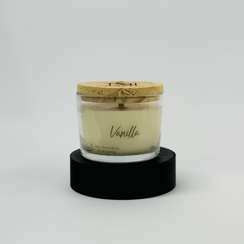 Vela aromática tênue Vanilla