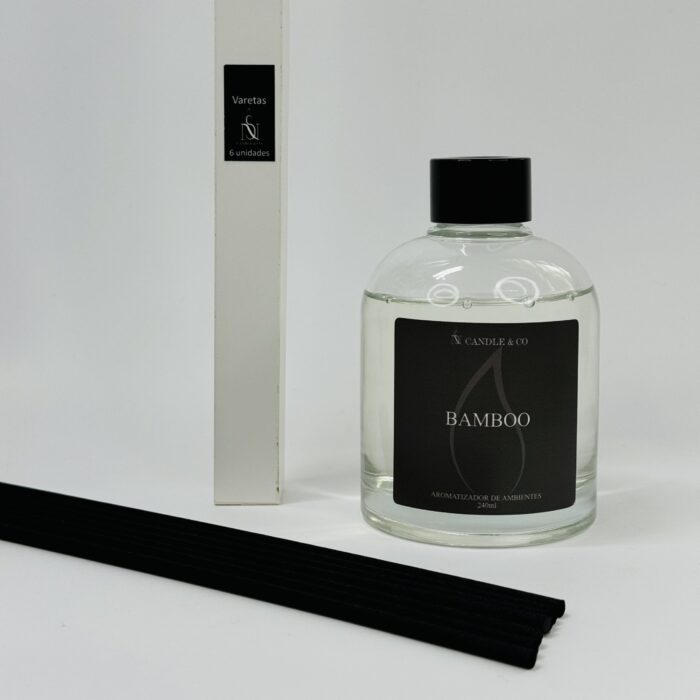 Difusor de Varetas Bamboo com varetas