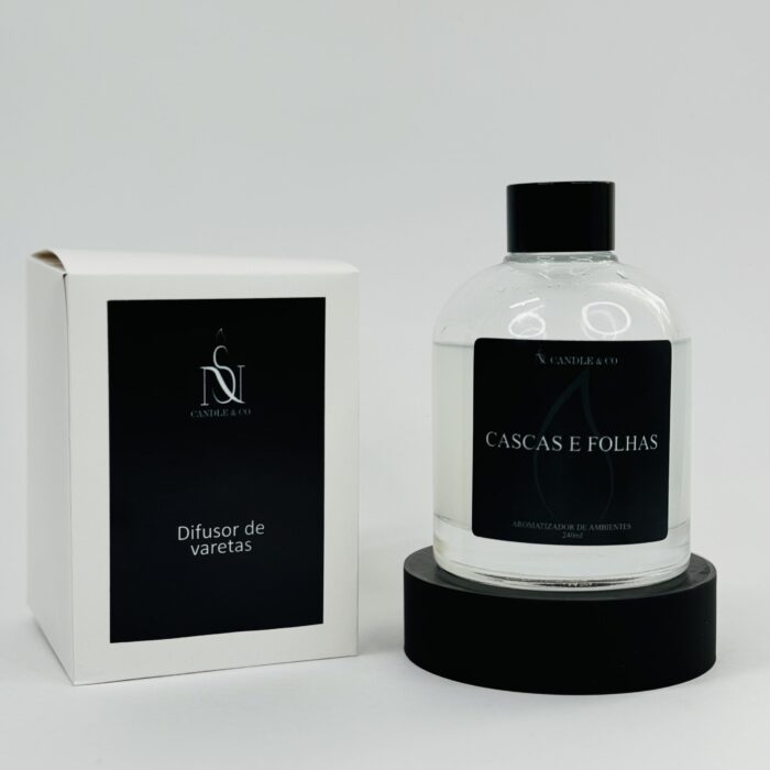 Difusor de Varetas Cascas e Folhas com caixa