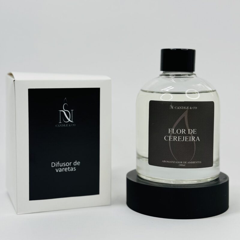 Difusor de Varetas Flor de cerejeira com caixa