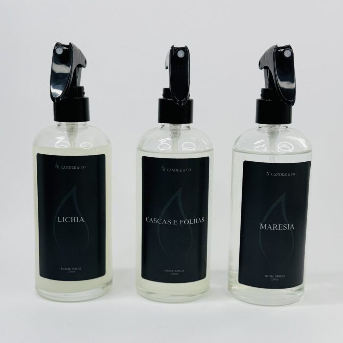Homes sprays Ns Candle & Co lichia cascas e folhas maresia