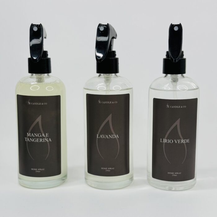 Homes sprays Ns Candle & Co manga lavanda lirio
