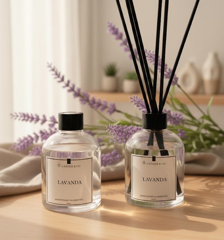 Difusor de varetas aroma Lavanda Ns Candle & Co