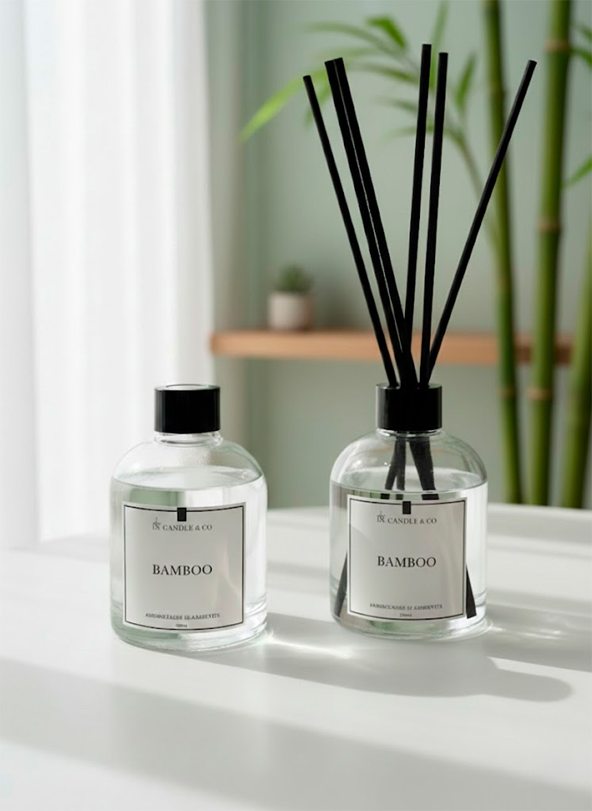 Difusor de Varetas Bamboo Ns Candle & Co