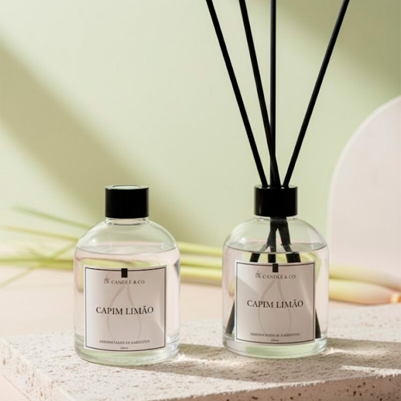 Difusor de Varetas Capim limão Ns Candle & Co
