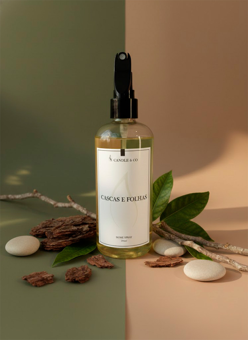 Home Spray Cascas e Folhas Ns Candle & Co