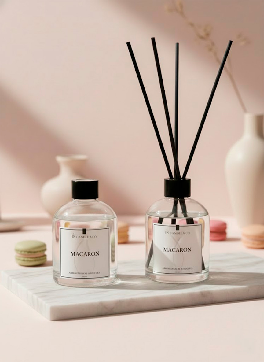 Difusor de Varetas Macaron Ns Candle & Co