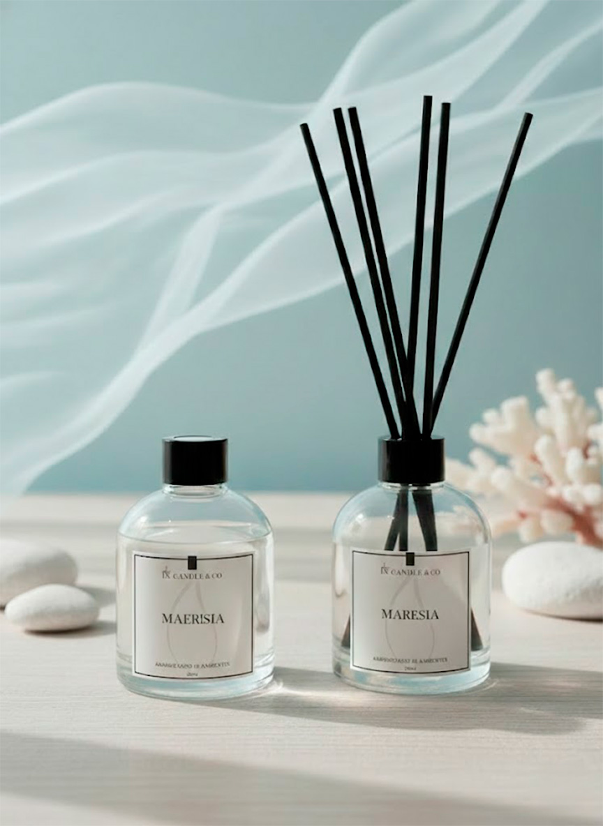 Difusor de Varetas Maresia Ns Candle & Co