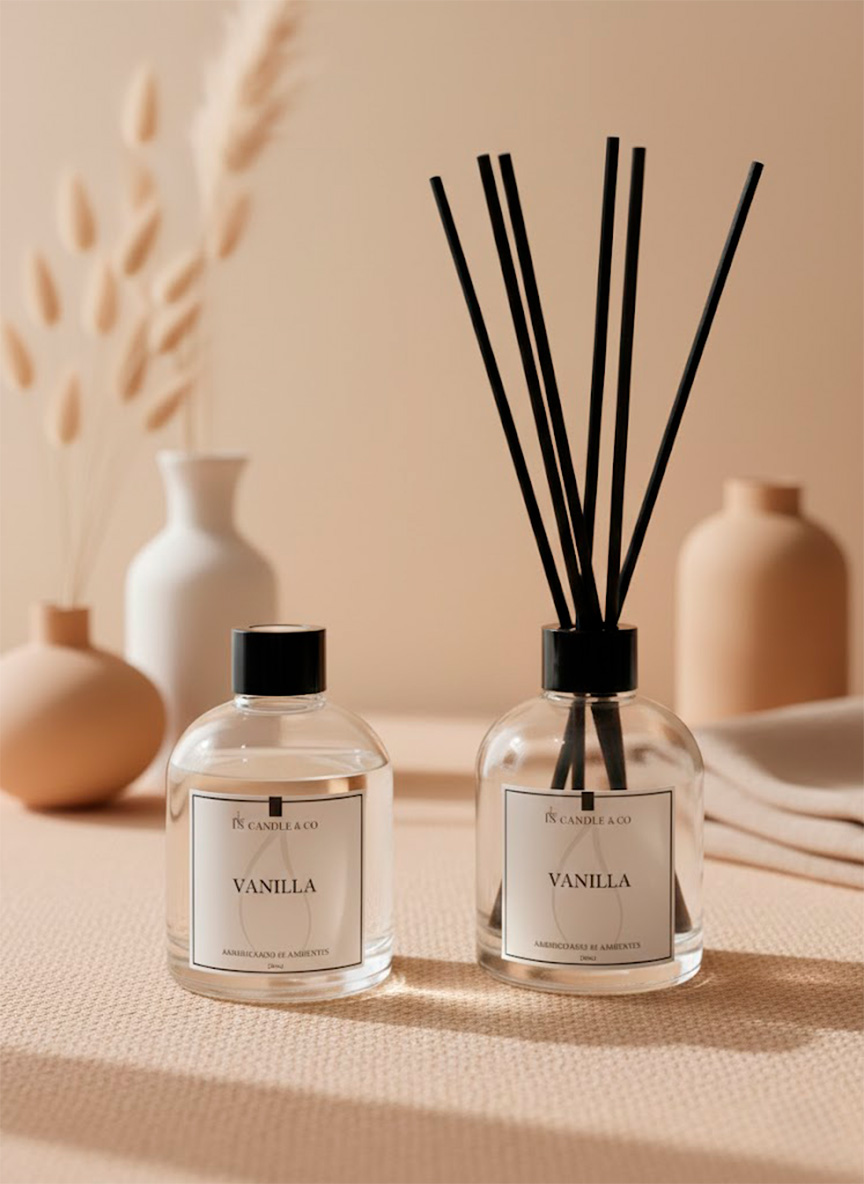 Difusor de Varetas Vanilla Ns Candle & Co