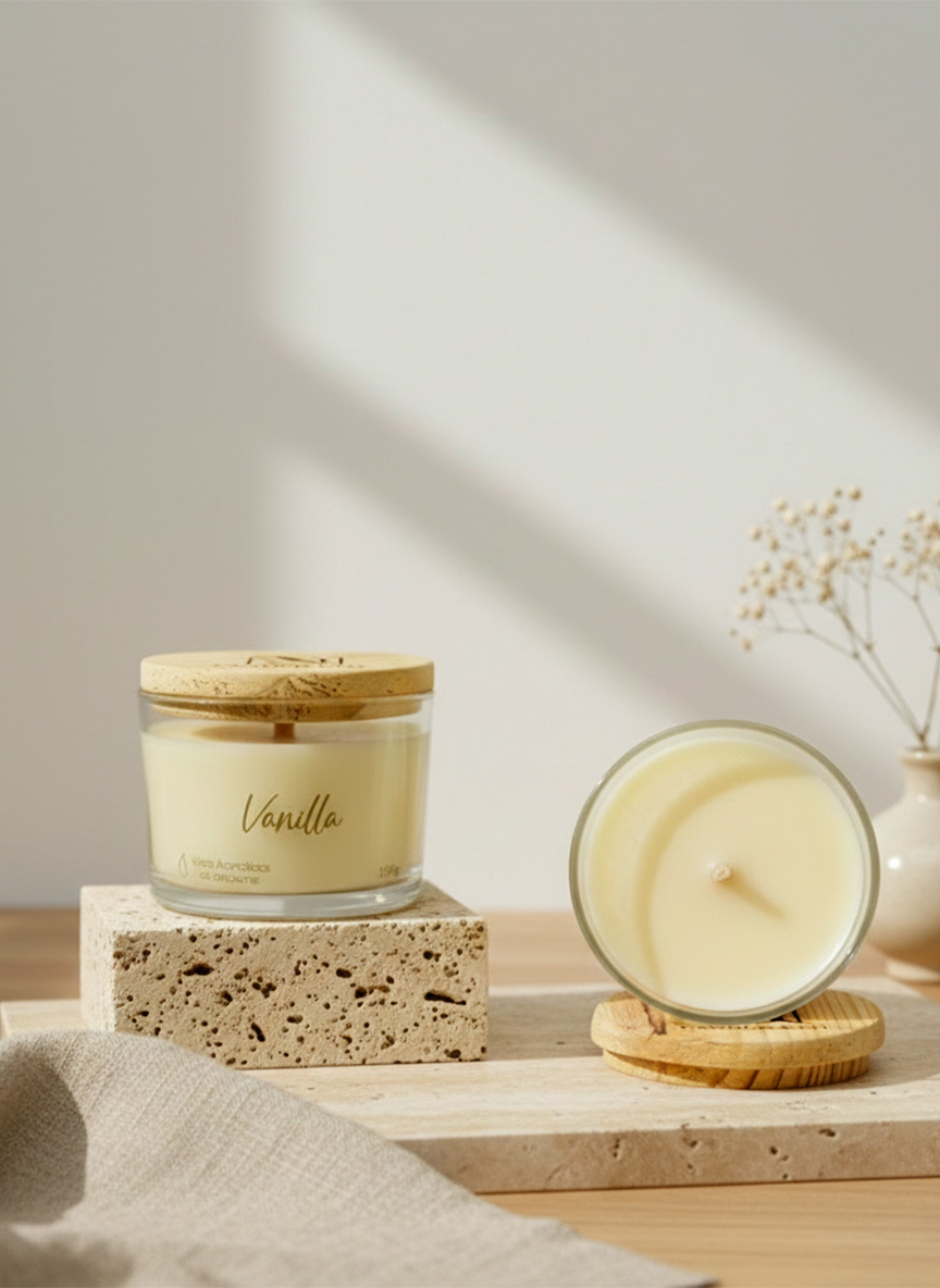 Vela aromática Vanilla Ns Candle & Co