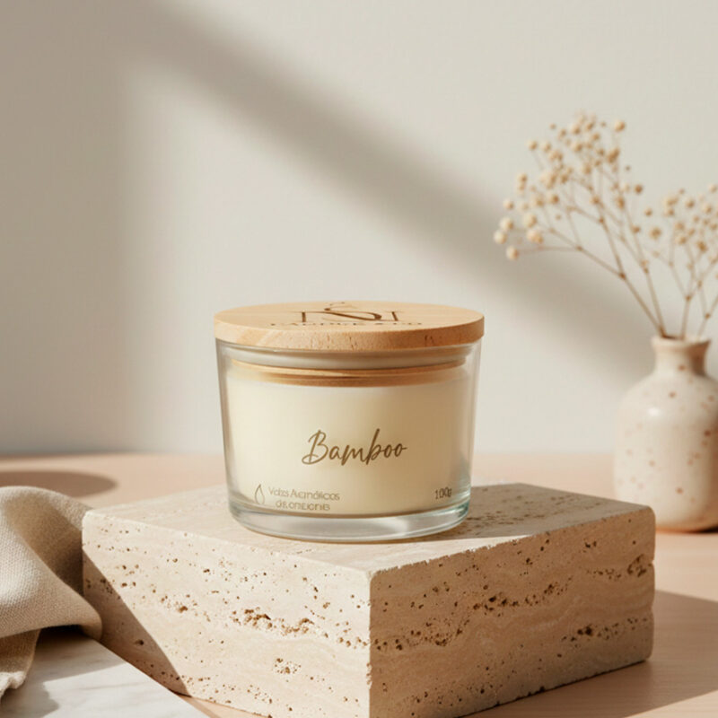 Vela aromática Bamboo Ns Candle & Co