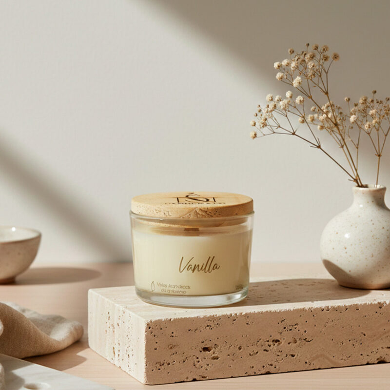 Vela aromática Vanilla Ns Candle & Co