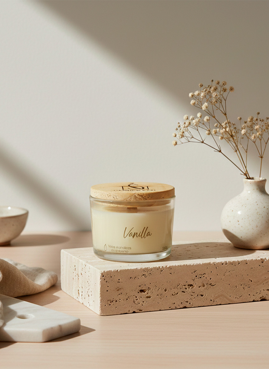 Vela aromática Vanilla Ns Candle & Co