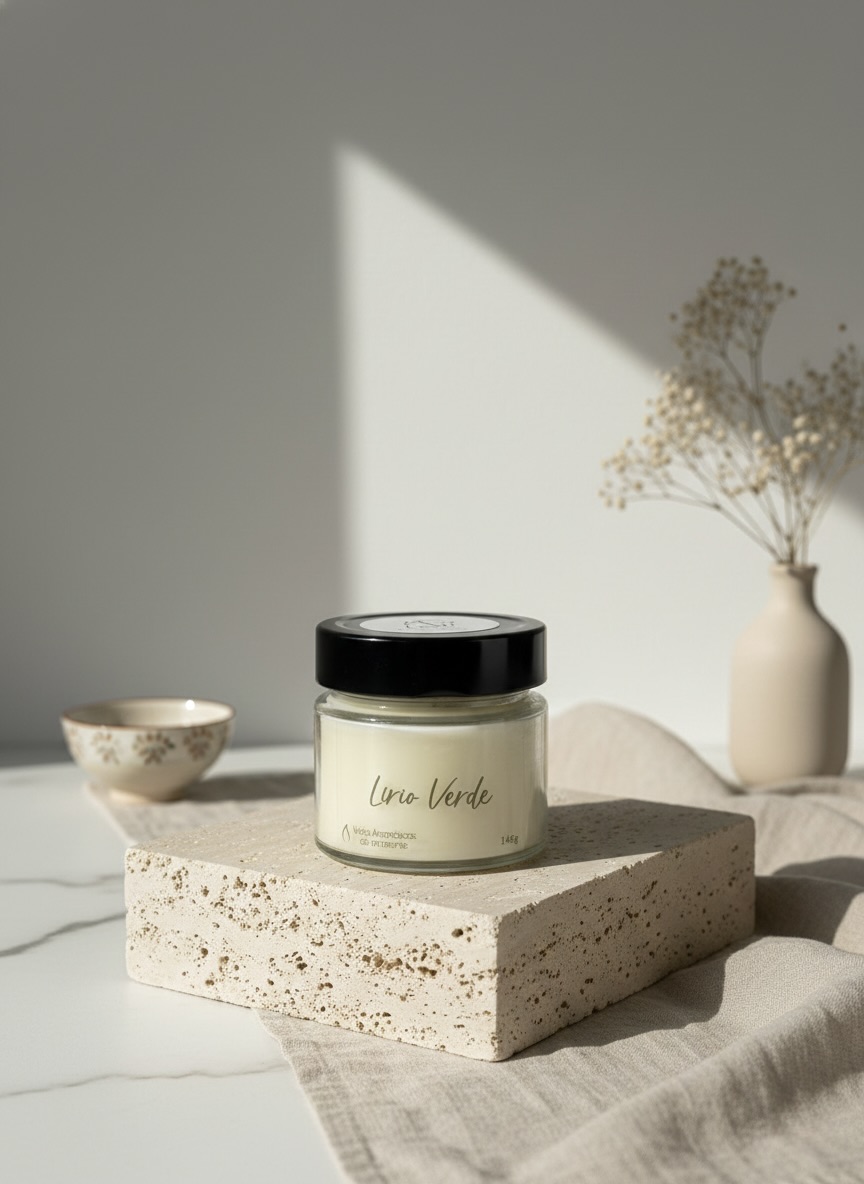 Vela Classica Lírio Verde